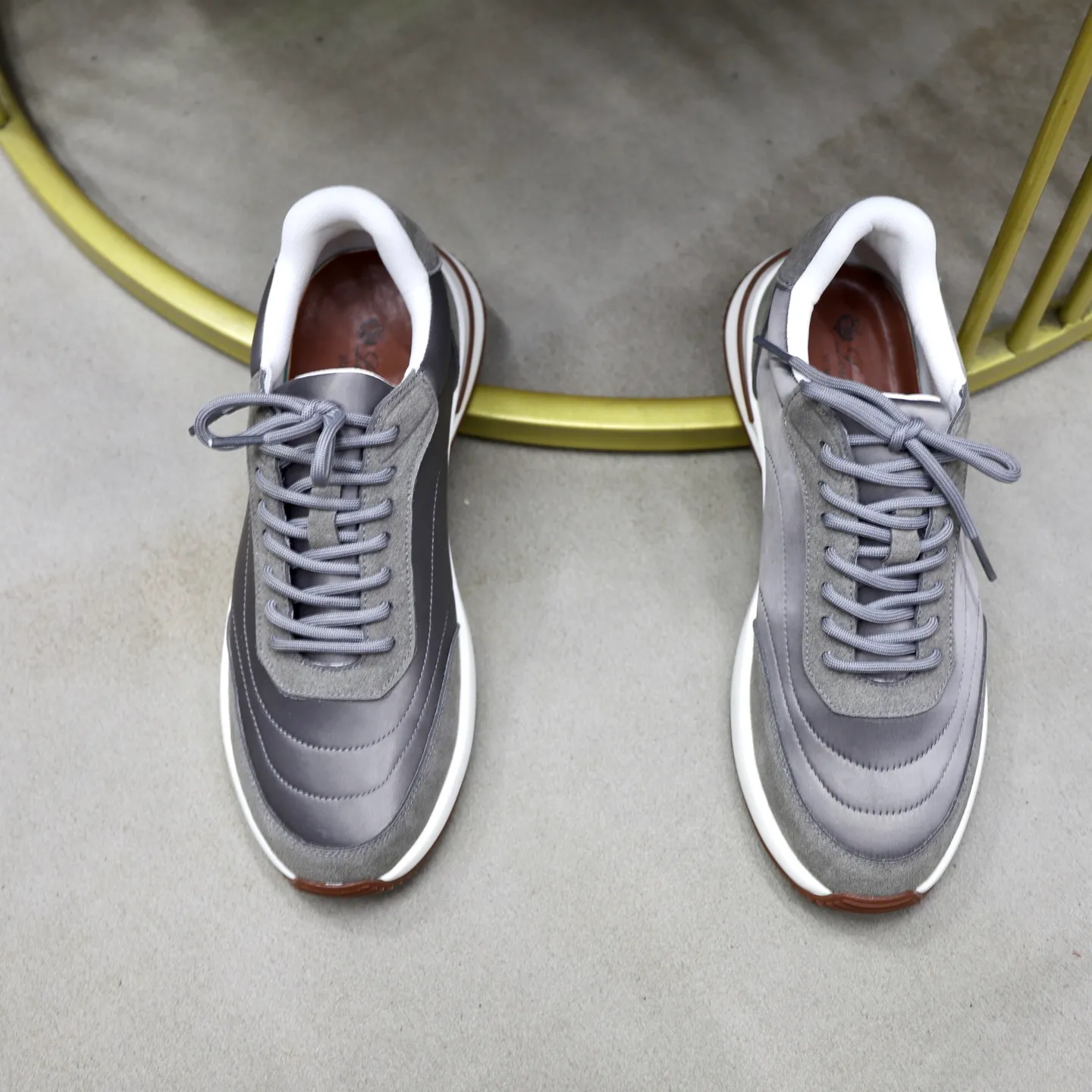 Ex-factory price: 462💰Loropiana LP men's shoes ♞size; 38-44 "45. Customized" original leather splicing. It is really easy to wear, lazy, relaxed, casual, perfect comfort, and there are many color choices, and they all look good with clothes. Is it true that Loropiana can bring social value? “Loropiana is the best thing money can buy”